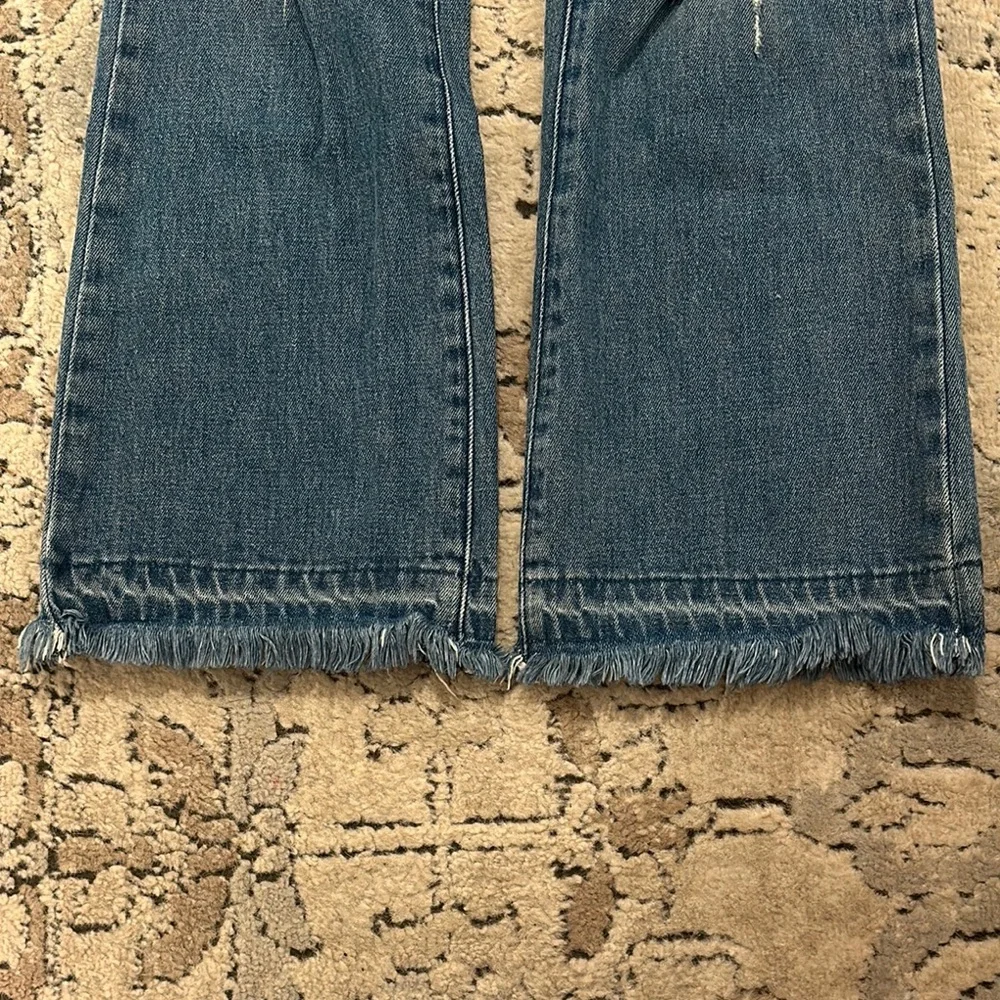 Show Me Your MuMu Jaclyn Mid Rise Flared Jeans, EXCELLENT cond - Picture 5 of 6